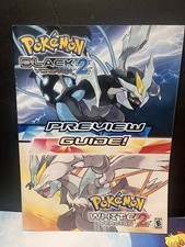 Pokemon Black Version 2/White Version 2 Preview Guide Nintendo DS Book Comic