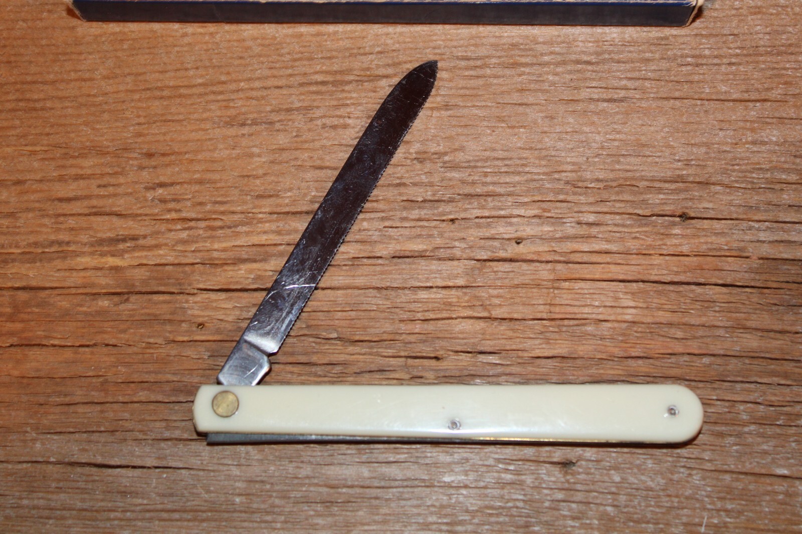 Colonial Melon Fruit Knife SANSON PRODUCE CO. CLEVELAND Advertising