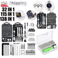 138 in1 Precision Screwdriver Set TORX Magnetic Multi-function Repair Tool US