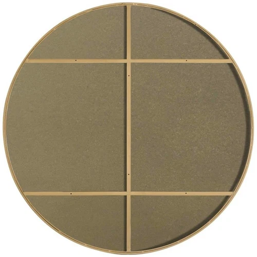 Elegant Decor Eternity 48" Round Metal Frame Mirror in Brass - Picture 4 of 10