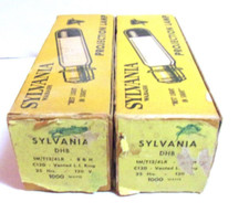 lot of two 2 DHB Sylvania projector lamps 1,000 w / 120 v - from unsold stock