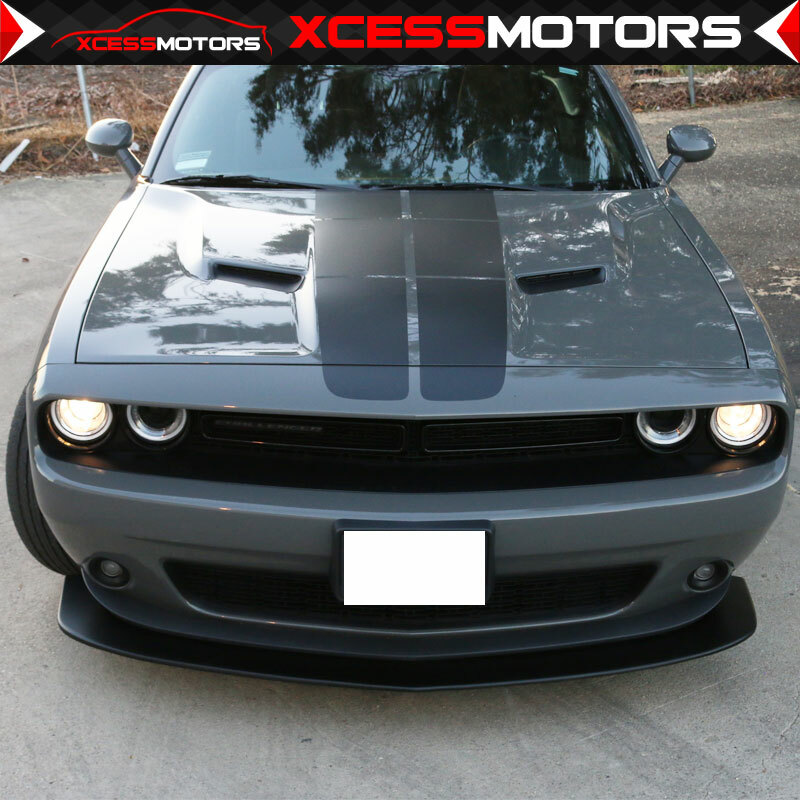 Fits 15-23 Dodge Challenger SXT Style Unpainted Front Bumper
