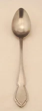 The Cellar Stainless Steel LIVINGSTON Lot of 2 Teaspoons 6 1/2" 