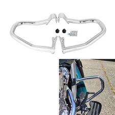 Chrome Front Highway Bars Engine Guard Crash Bar Fit For Indian Scout 2015-2024