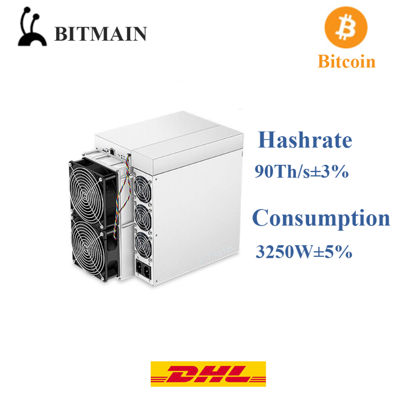 Bitmain Antminer S19 90T 3250W Asic Miner Mining BTC 90Th/s IN