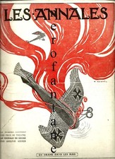 1a Guerra-Les annales: Un Drame dans l'aire-Aviazione 1916