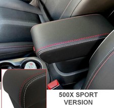 500X SPORT Fiat BRACCIOLO premium con CUCITURE ROSSO + GRIGIO NO viti NO staffe