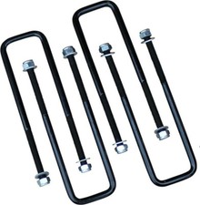 Freedom Off-road 4 Pcs Square U Bolts For 2.5 Wide Leaf Springs 9.75 Long