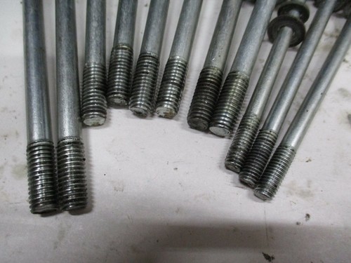 Crank Case Bolt and Tang Lot 1972 72 Suzuki T250 T 250 Hustler - Picture 7 of 9