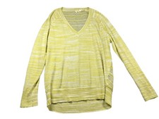 Anthropologie Moth Light Green V-neck Lightweight Knit Sweater large