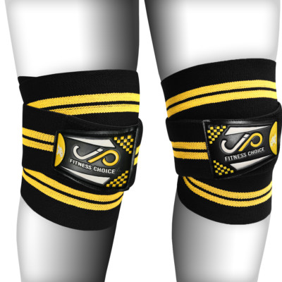 JP Knee Wraps Weight Lifting Bandage Straps Guard Pads Sleeves