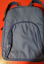 Tupperware Insulated Picnic Backpack Navy Blue: Flatware Set is not Tupperware