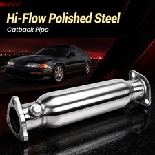 For 1988-2000 Civic Jdm Polish Replacement Exhaust Stainless Steel Catback Pipe For 1988-2000 Civic Jdm Polish Replacement Exhaust Stainless Steel Catback Pipe