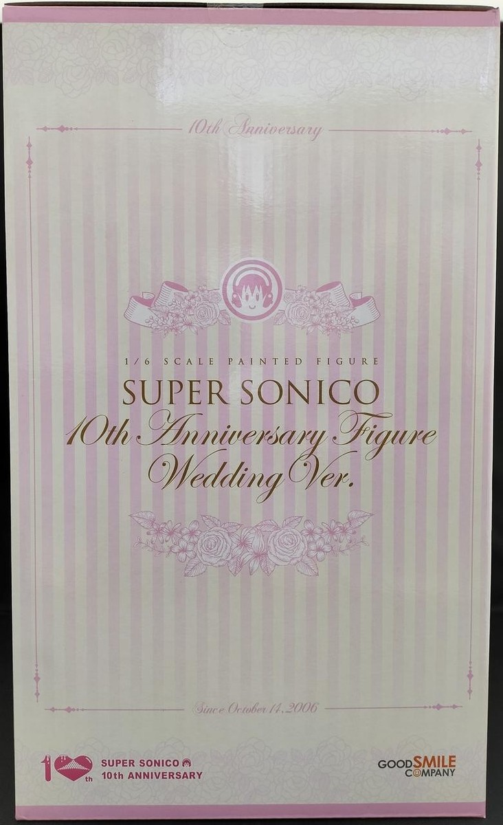 Super Sonico 10th Anniversary Figure Wedding Ver. 1/6 | eBay