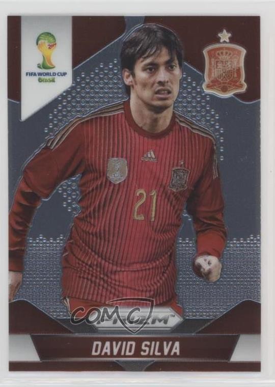 2014 Panini Prizm World Cup David Silva #175 0m1