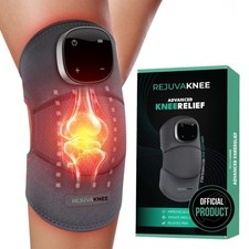 Knee Massager RejuvaKnee Triple Method Adjustable Grey Model 2026 Official Home
