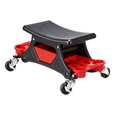 Mechanic Stool 300 LBS Capacity Garage Stool Heavy Duty Rolling Mechanics Seat