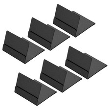 6 Pcs Office Desk Business Card Holder Place Holders Cardholders for Tables Men