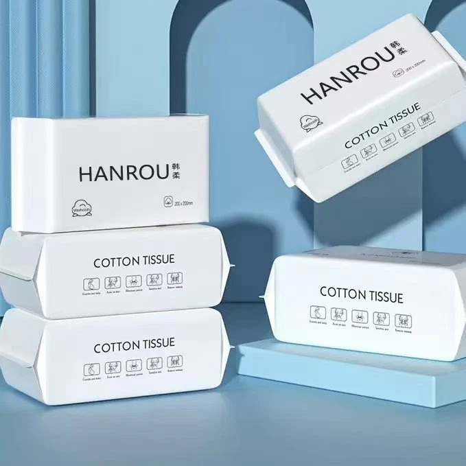 Disposable Soft Face Towels,Plant Fiber Facial Cleansing Towels - Image 3 of 4