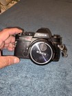 Konica Autoreflex TC Black 35mm Film SLR w/ AR 55 mm f/1.4 Lens — photo 1
