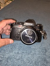 Konica Autoreflex TC Black 35mm Film SLR w/ AR 55 mm f/1.4 Lens