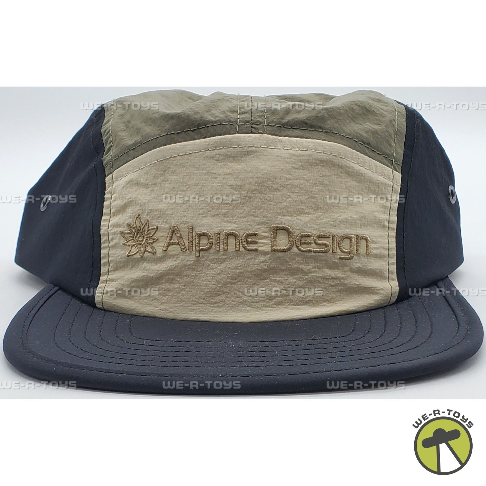 Alpine Design Black Khaki 5 Panel Cap