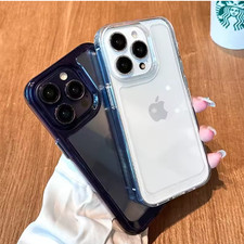 Shockproof Clear Silicone Case For iPhone 16 Pro Max Back Cover