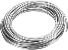 99.99 High Purity Zinc Wire - 1 Roll, 9 Gauge, 3mm Soft Beading Wire for Lab