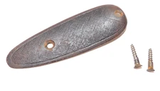 T. Barker Belgium SXS 16 Ga. Metal Butt Plate W/ Screws AE385