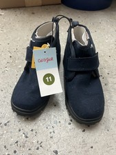 Cat  Jack Toddler Magnus Boots - Navy Blue, Faux Suede Fur Lined, Size 11
