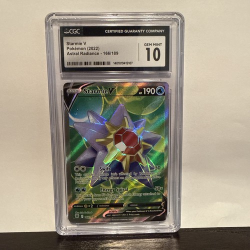Starmie V graded PSA 10 for sale on eBay