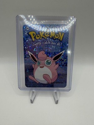 Holo Wigglytuff #040 - Vintage Vending Machine Prism Sticker 2000 - Pokemon Card