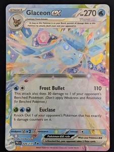 Glaceon ex - (026/131) SV: Prismatic Evolutions Pokemon NM