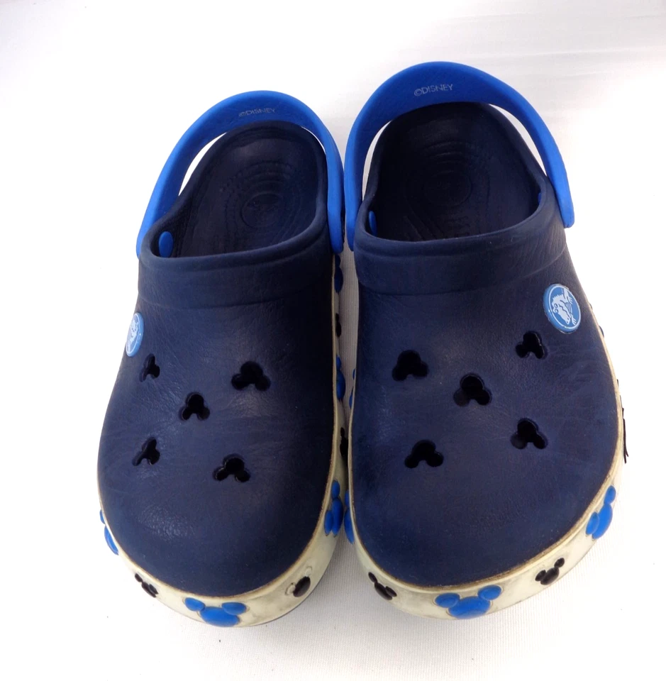 Zuecos Crocs Niños Disney Mickey Mouse Azul Talla 12 C 13 Foto 2 de 4