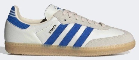 ADIDAS Samba OG Cloud White Lucid Blue JR0909 Men's shoes sz 4-10 | eBay