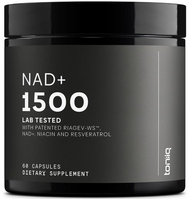 Toniiq NAD+ Supplement 1500mg - Ultra High Strength NAD Supplement with Clinical
