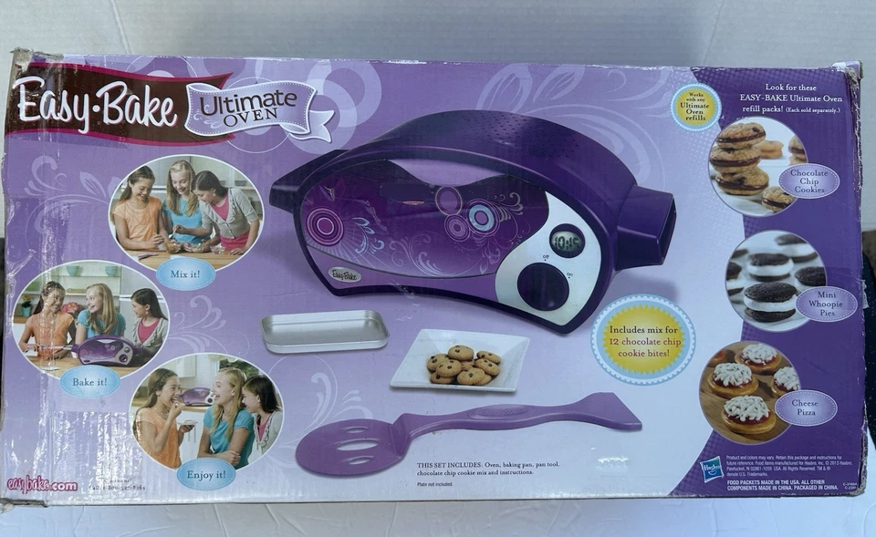 VINTAGE Purple HASBRO EASY-BAKE “ULTIMATE OVEN” 50th Anniversary Retired ,Tested - Image 4 of 4