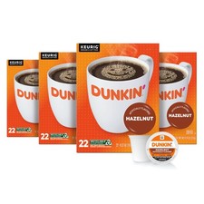 Coffee Hazelnut Flavored Keurig K-Cup Pods 88 Count