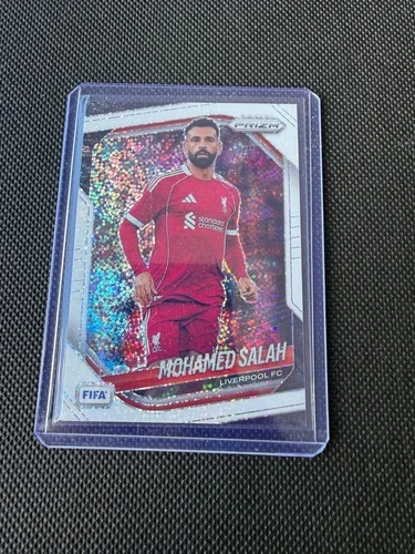 2025-26 Panini Select FIFA Mohamed Salah White Sparkle Prizm SSP FIFA