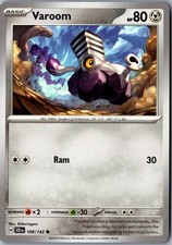 Varoom 108/142 Corona Stellare Comune Carta Pokemon Giocata Leggermente TCG Singola