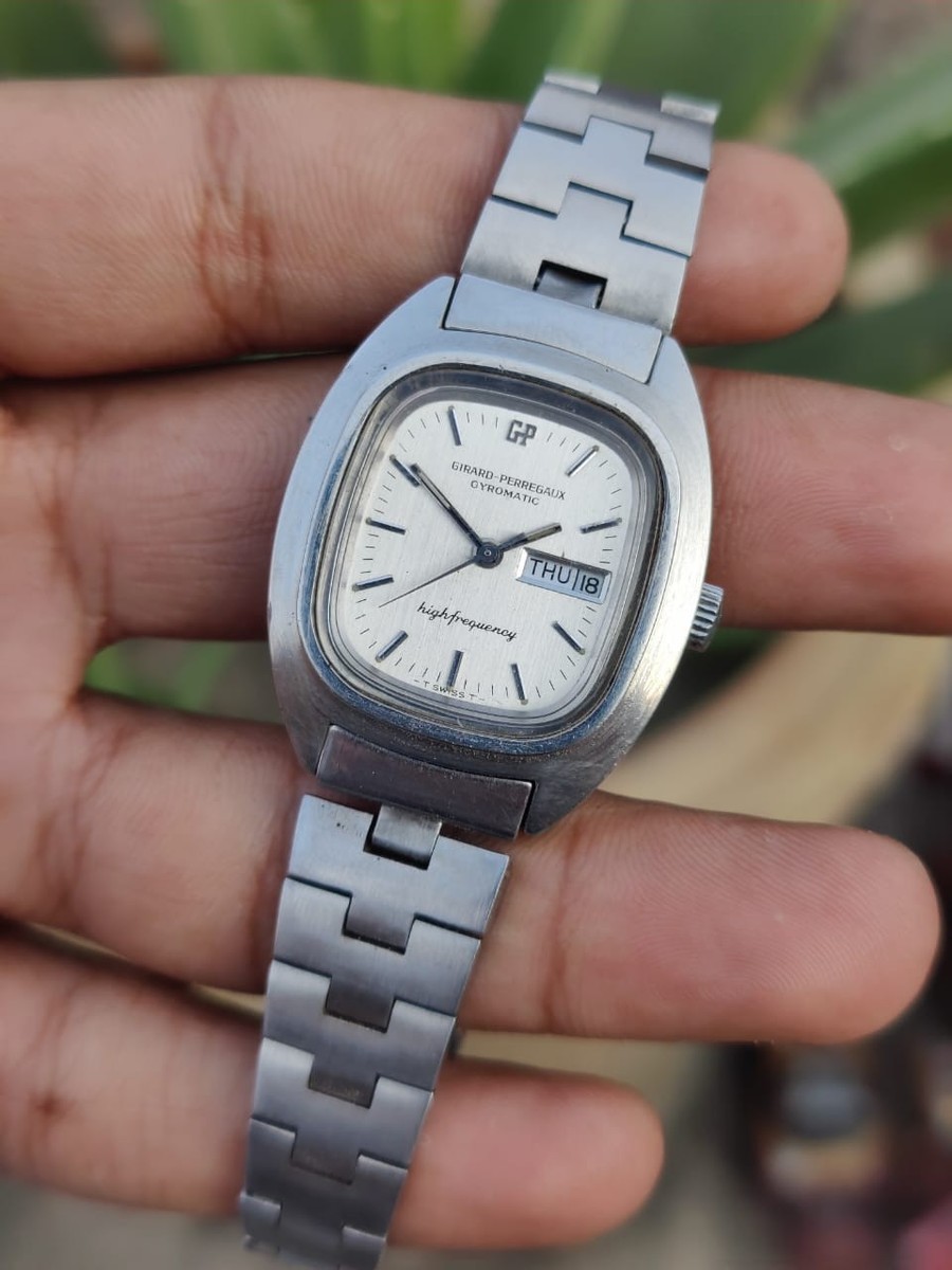 GIRARD-PERREGAUX-GYROMATIC High Frequency Vintage Swiss Women's