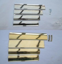 INTERIOR INNER FLAP Letter box tidy In 3 Finishes polished brass Satin steel