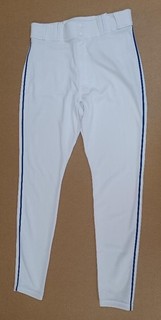 ALEX VESIA #51 MLB Team Issued 9/26/2023 DODGERS Nike WHITE HOME SLIDING PANTS