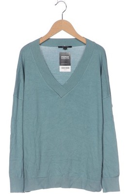 Comma Pullover Damen Strickpullover Strick Oberteil Gr. S Türkis #9linhzy