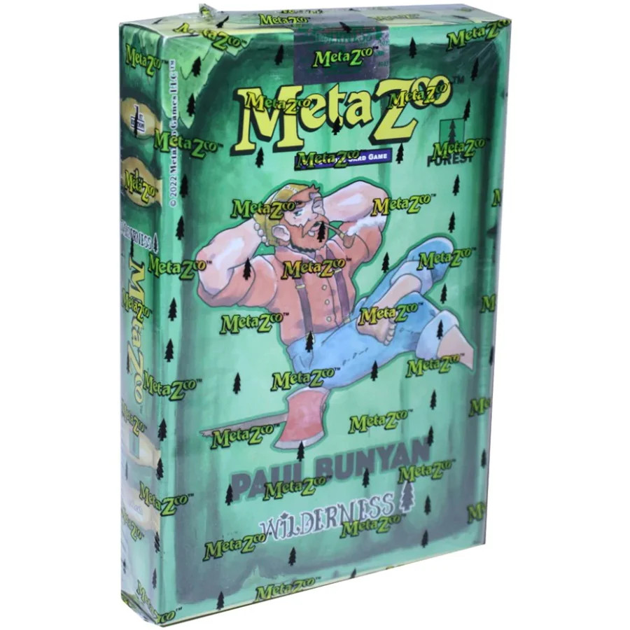 Тематическая колода MetaZoo: Cryptid Nation TCG - Wilderness 1st Edition - Пол Баньян