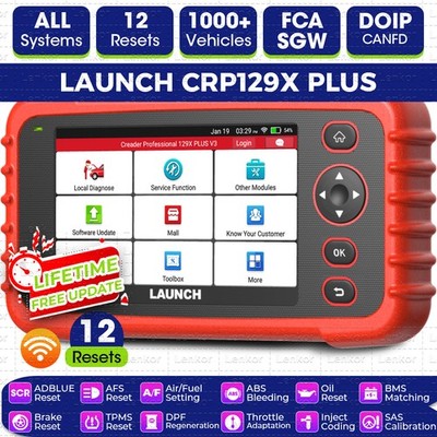 2026 Launch CRP129X PLUS PRO Profi OBD2 Diagnosegerät ALLE SYSTEM RDKS EPB SAS