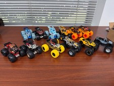 Hot Wheels Monster Jam 1:64 Diecast Monster Truck Lot of 12 Excellent Condition