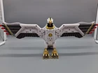 Vintage 1995 Bandai Mighty Morphin Power Rangers White Range Deluxe Falconzord