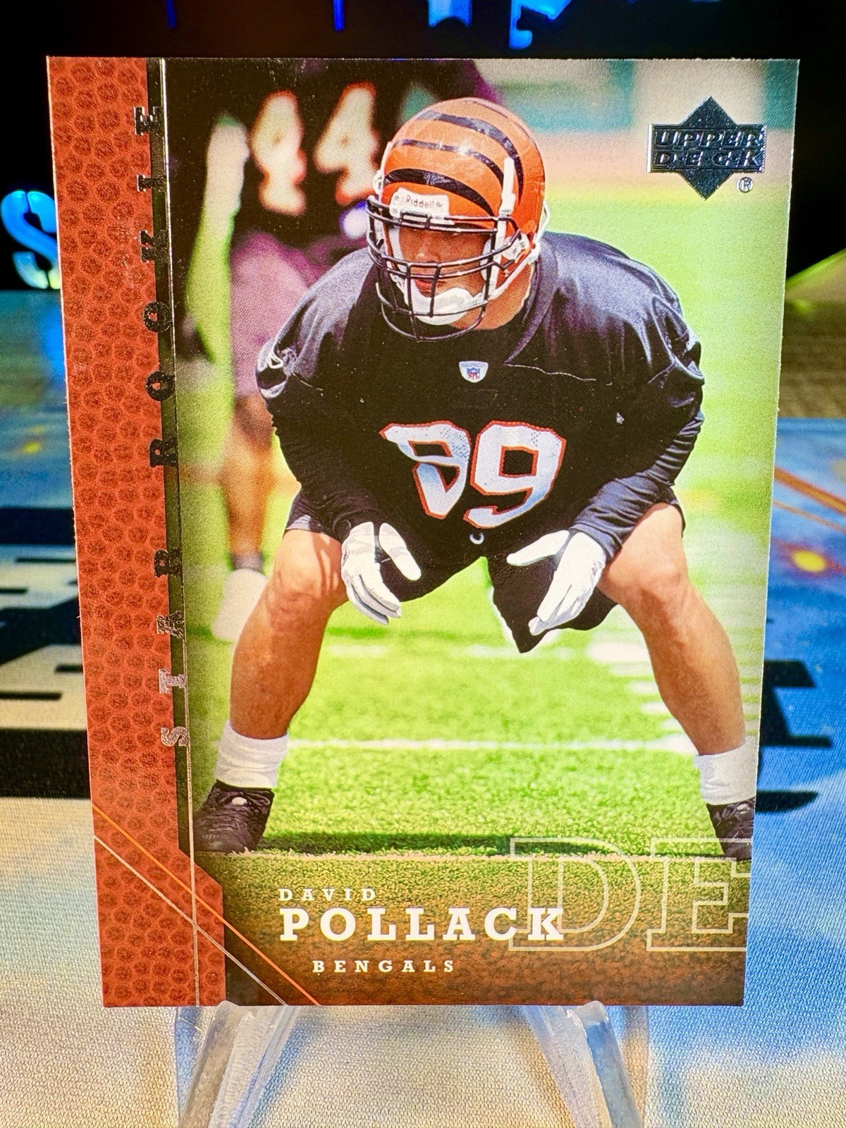 2005 David Pollack Upper Deck Star Rookie #230 Cincinnati Bengals