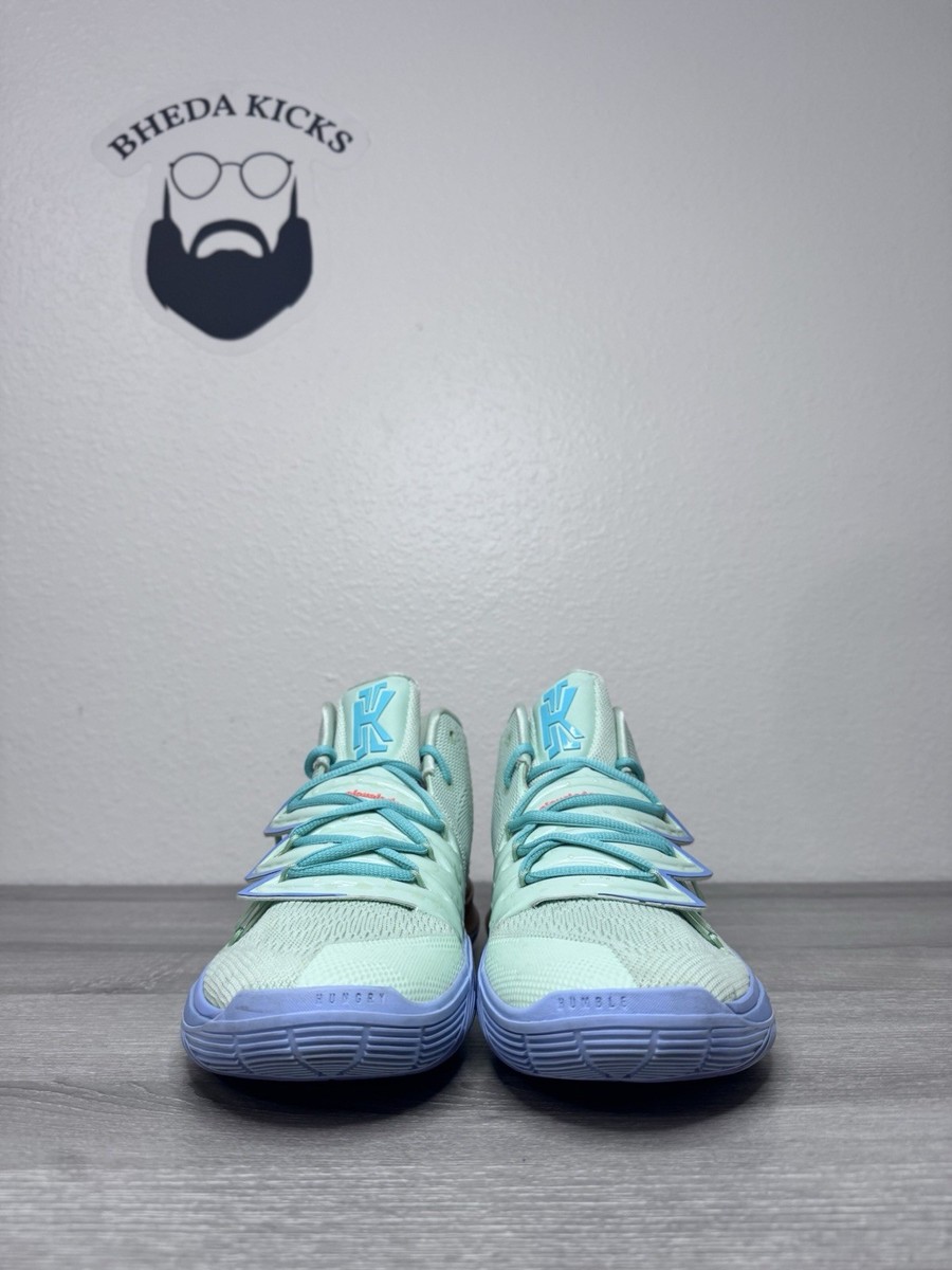 Size 11 - Nike Kyrie 5 x SpongeBob SquarePants Squidward Sneakers